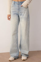 Mavi Vintage Yıkama Yüksek Bel Geniş Paça Wide Leg Jeans TWOAW26JE00072