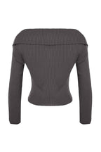 Trendyolmilla Fuşya Devrik Yaka Triko Hırka TWOAW24HI00284