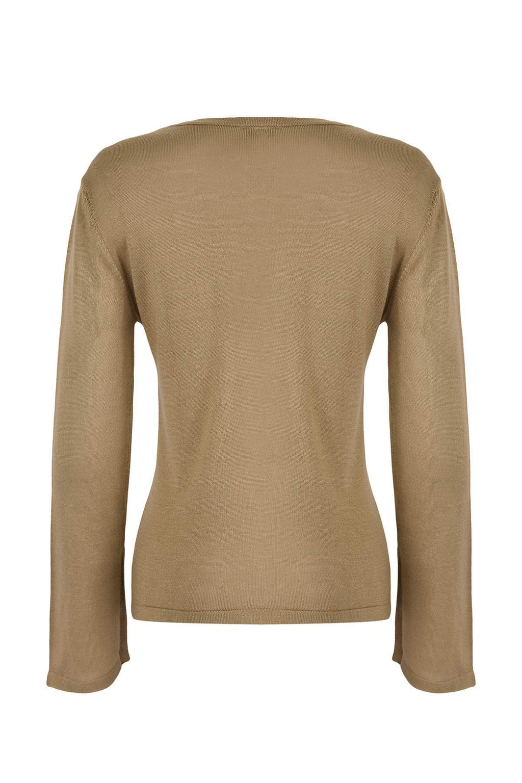 Trendyolmilla Antrasit  V Yaka Basic Triko Kazak TWOAW26KZ00101