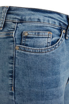 Trendyolmilla Açık Mavi Şekillendiren Etki Yüksek Bel Esnek Skinny Jeans TWOAW24JE00070