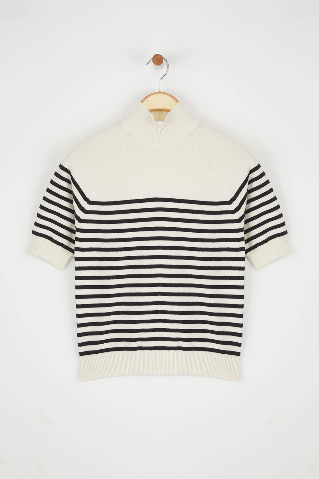 Trendyolmilla Bordo Merserize Görünümlü Premium İplik/Özel İplik Basic İnce Triko Bluz TWOAW24BZ00005