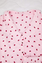 Trendyolmilla Pembe Çizgili Viskon Dokuma Pijama Takımı THMAW26PT00106