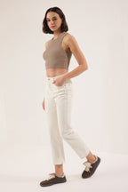 Trendyolmilla Açık Mavi  Yüksek Bel Straight Jeans TWOSS25JE00106