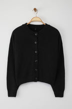 Trendyolmilla Wardrobe Essentials Hardal Alpaka Yünü Karışımlı Geniş Kalıp Triko Hırka | TWOAW26HI00089