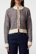 Trendyolmilla Kahverengi Yumuşak Dokulu Degrade Triko Hırka TWOAW24HI00052