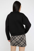 Trendyolmilla Teen Gri Melanj Slogan Nakışlı Regular/Normal Kalıp Örme Sweatshirt TWOAW26SW00049