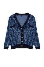 Trendyolmilla Lacivert Geniş Kalıp Triko Hırka TWOAW22HI0268