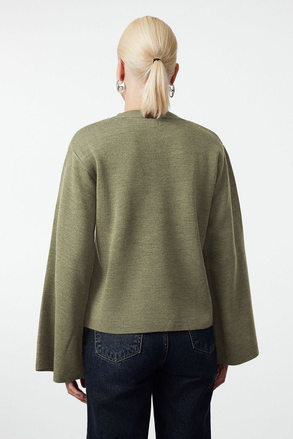 Trendyolmilla More Sustainable Taş Basic Triko Kazak TWOAW25KZ00313