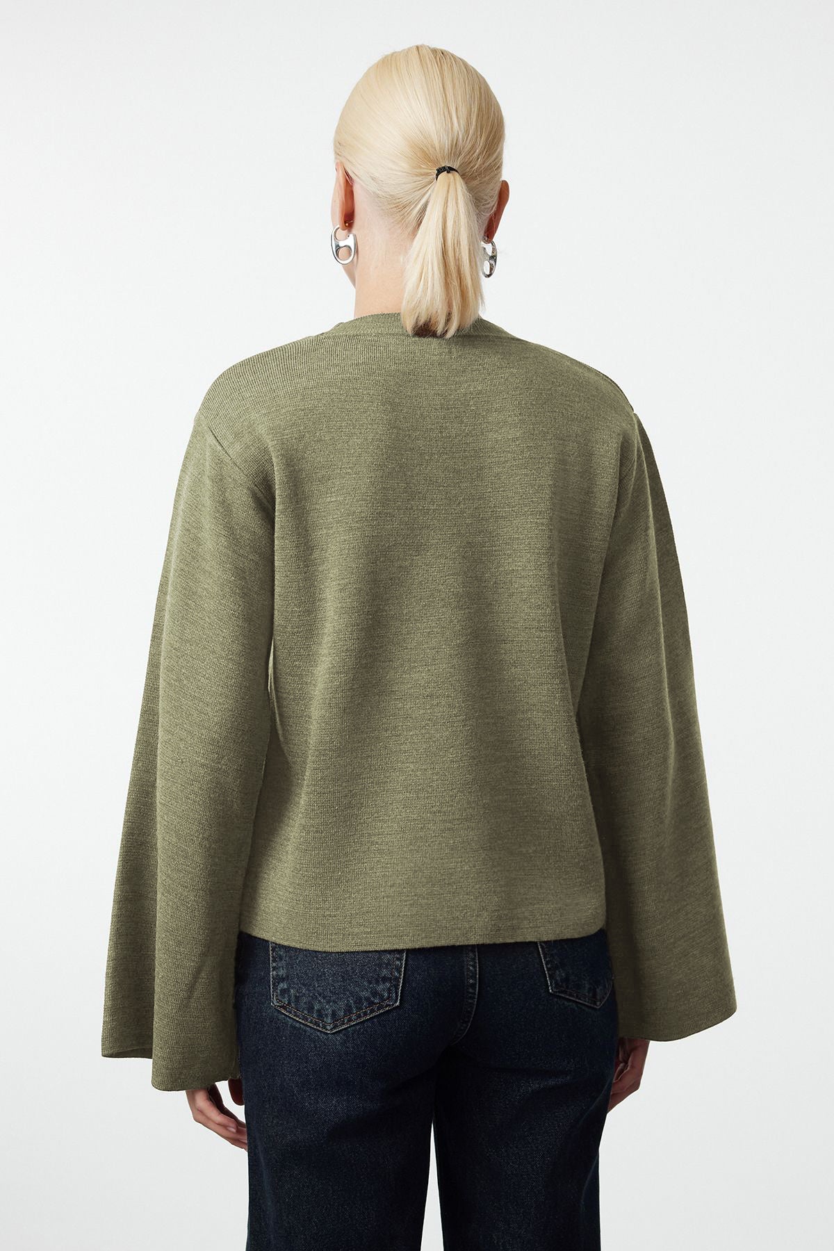 Trendyolmilla More Sustainable Taş Basic Triko Kazak TWOAW25KZ00313