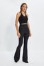 Siyah İspanyol Paça Flare Bootcut Dokuma Kumaş Pantolon TWOAW20PL0576