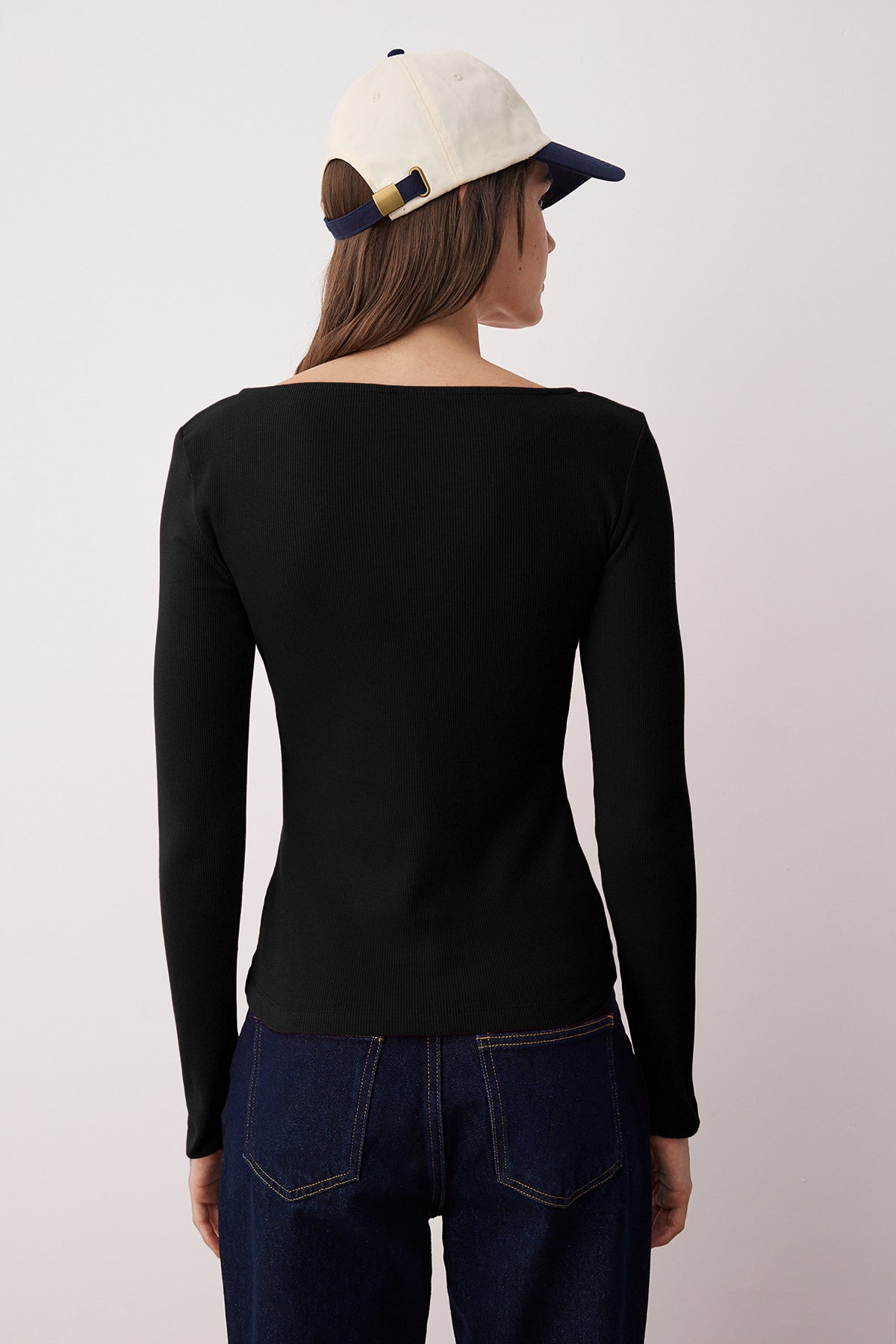 Trendyolmilla Kırmızı Düğmeli Bisiklet Yaka Vücuda Oturan Fitilli Esnek Örme Bluz TWOAW26BZ00104