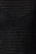 Trendyolmilla Bordo Fitted/Vücuda Oturan Dokulu Tül Esnek Örme Bluz TWOAW25BZ00207