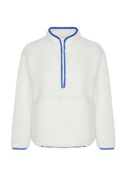 Trendyolmilla Lacivert Peluş Örme Spor Sweatshirt THMAW23SW00021
