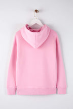 Trendyolmilla Bordo Oversize/Rahat Kesim Fermuarlı Kalın İçi Polarlı Örme Sweatshirt TWOAW24SW00188