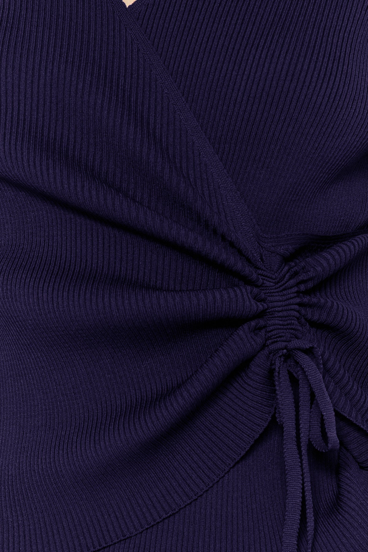 Trendyolmilla Antrasit Kruvaze Büzgü Detaylı Triko Kazak TWOAW23KZ00828