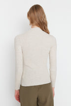 Taş Ajurlu/Delikli Triko Kazak TWOAW21KZ0934