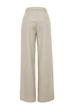 Trendyolmilla Vizon Wide Leg/Geniş Paça Pilili Dokuma Pantolon TWOAW22PL0475