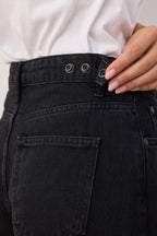 Trendyolmilla Mavi Beli Ayarlı Yüksek Bel Wide Leg/Geniş Paça Jeans TWOAW26JE00265