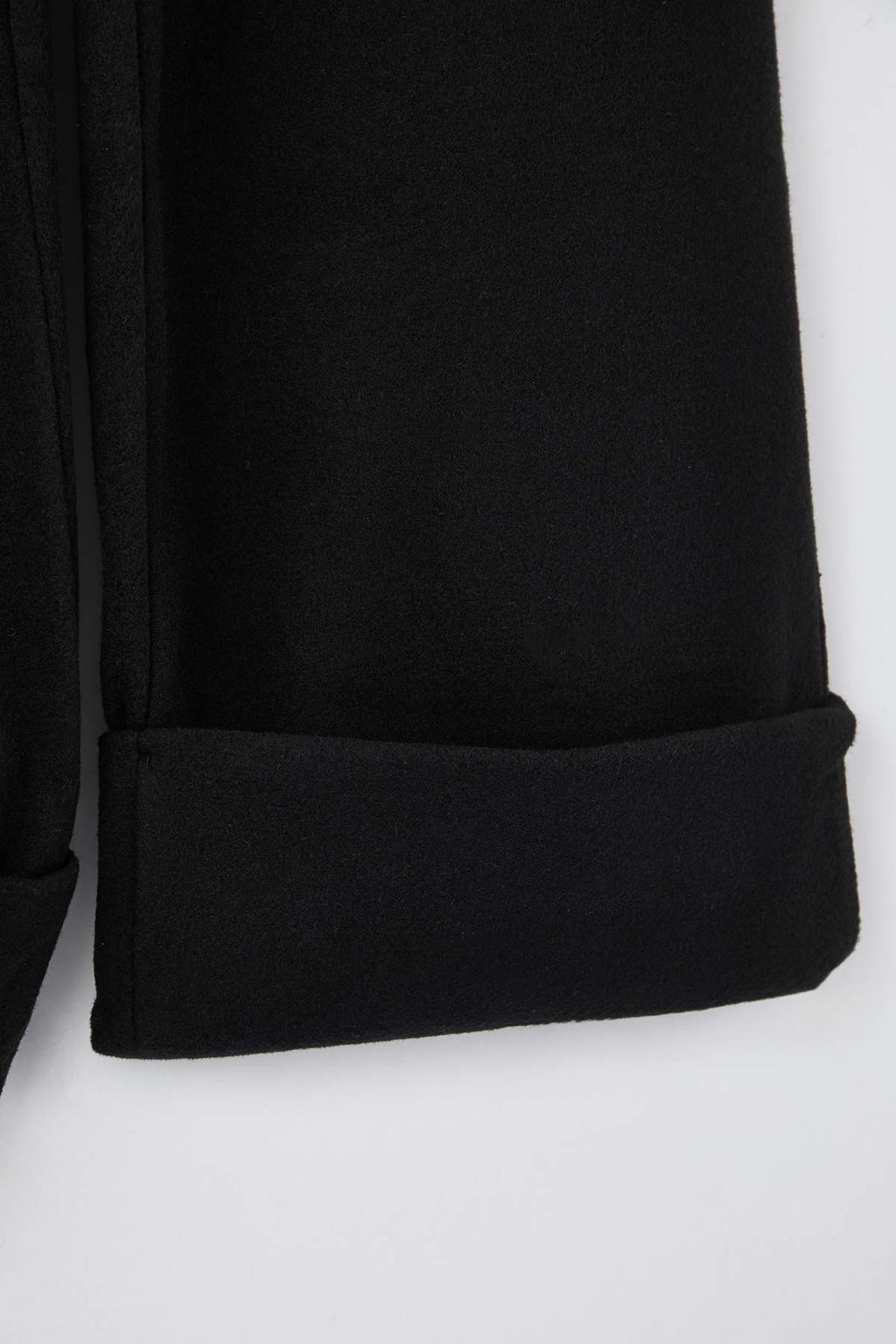 Trendyolmilla Siyah Wide Leg/Geniş Paça Yüksek Bel Dokuma  Pantolon TWOAW23PL00302