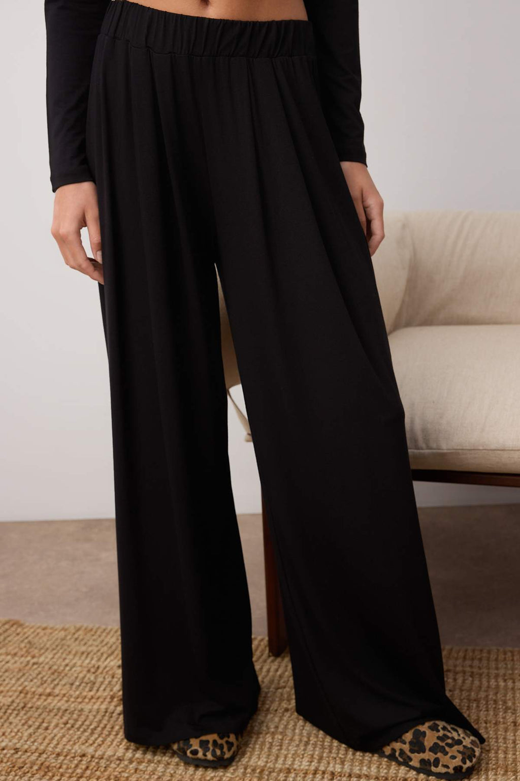 Trendyolmilla Bordo Viskon Örme Pijama Takımı TWOAW21AU0034