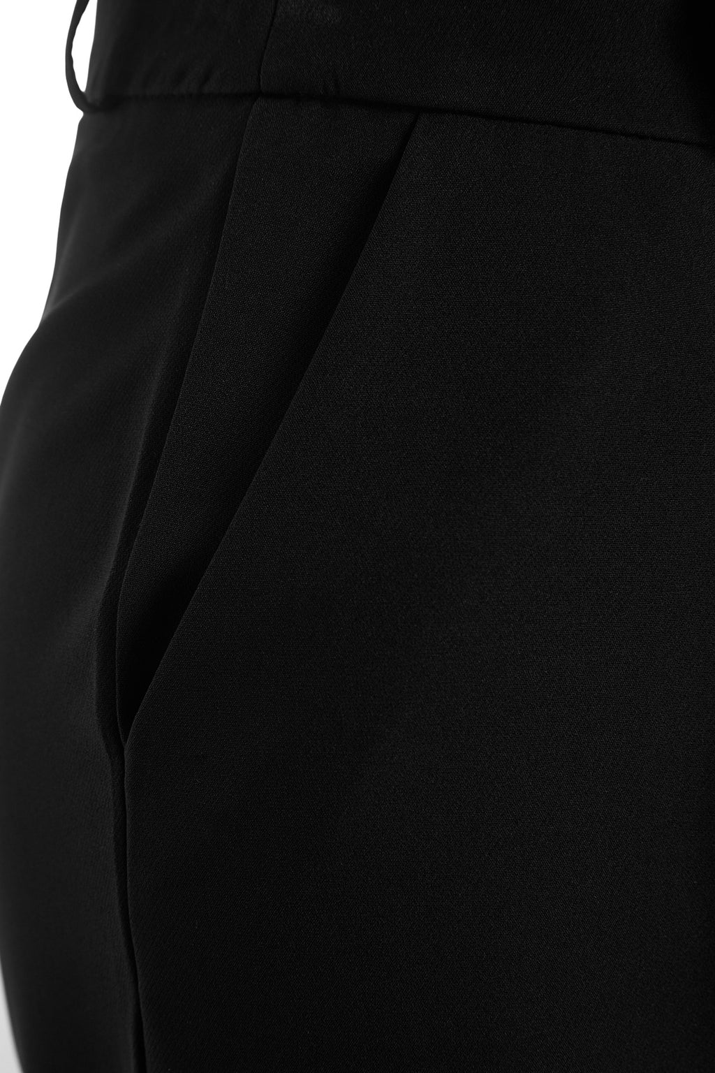 Trendyolmilla Koyu Kahverengi  Kemer Detaylı Wide Leg/Geniş Paça Dokuma Pantolon TWOAW24PL00341