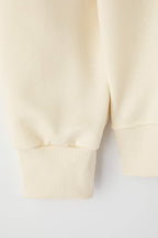 Taş Kalın Şardonsuz Aksesuar Çiçek Detaylı Oversize/Geniş Kesim Örme Sweatshirt TWOAW26SW00004