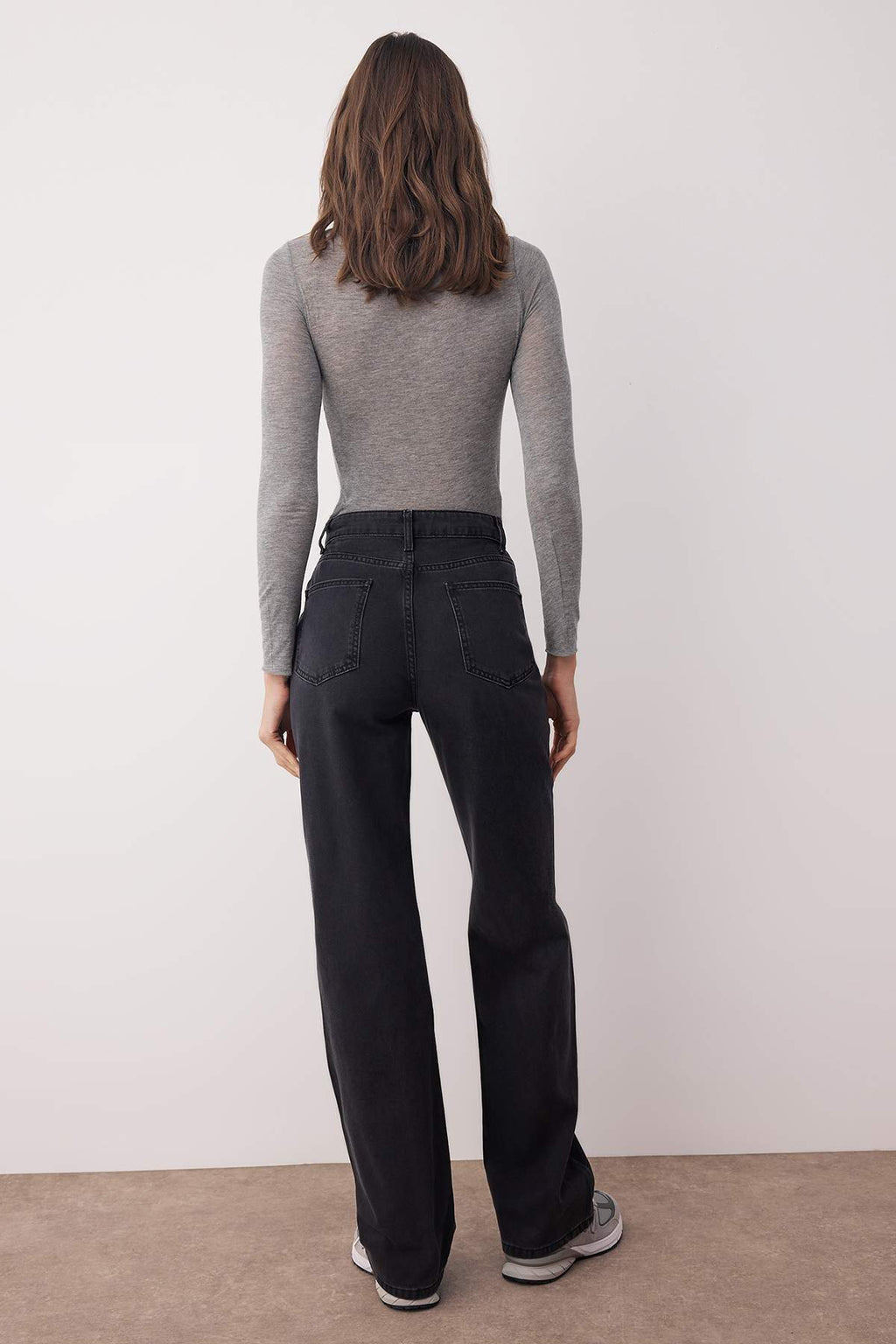 Trendyolmilla Açık Mavi Yüksek Bel Wide Leg Jeans TWOSS25JE00278