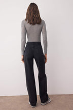 Trendyolmilla Açık Mavi Yüksek Bel Wide Leg Jeans TWOSS25JE00278