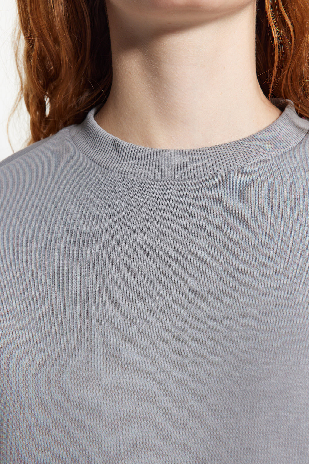 Trendyolmilla Fuşya Kalın İçi Polarlı Regular/Normal Kalıp Bisiklet Yaka Basic Örme Sweatshirt TWOAW24SW00101