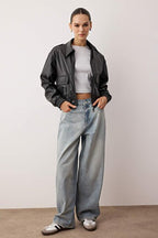 Açık Mavi Normal Bel Bol Kesim Baggy Jeans TWOAW26JE00052