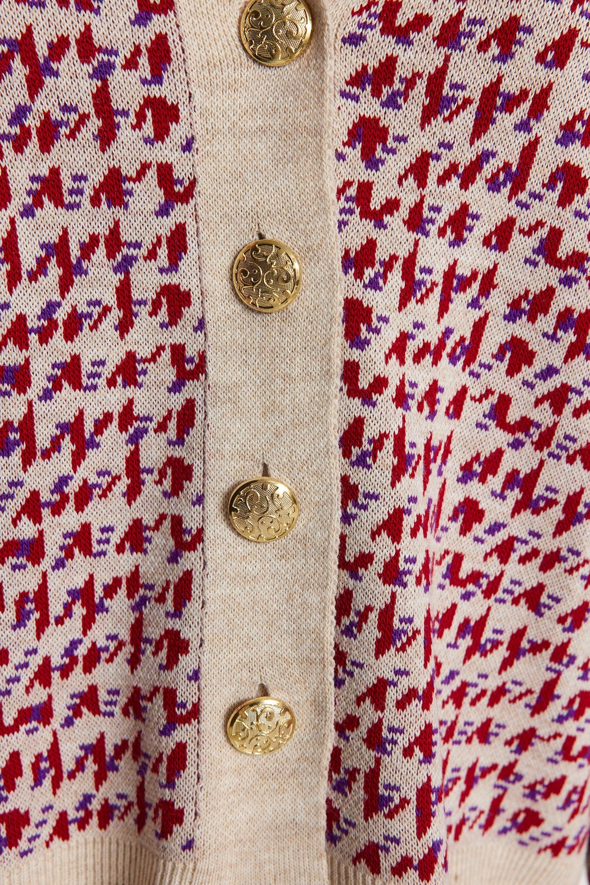 Bej Geniş Kalıp Triko Hırka TWOAW22HI0268