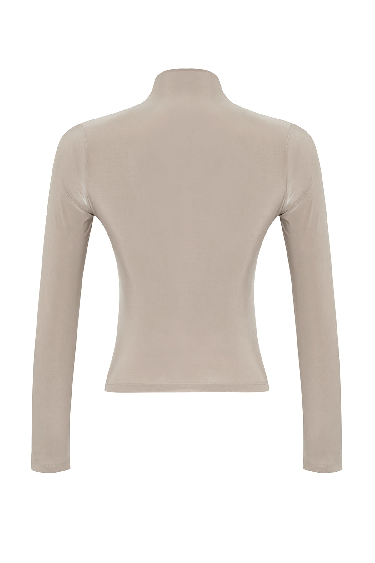 Taş Büzgülü Kare Yaka Vücuda Oturan Esnek Örme Bluz TWOSS24BZ00487