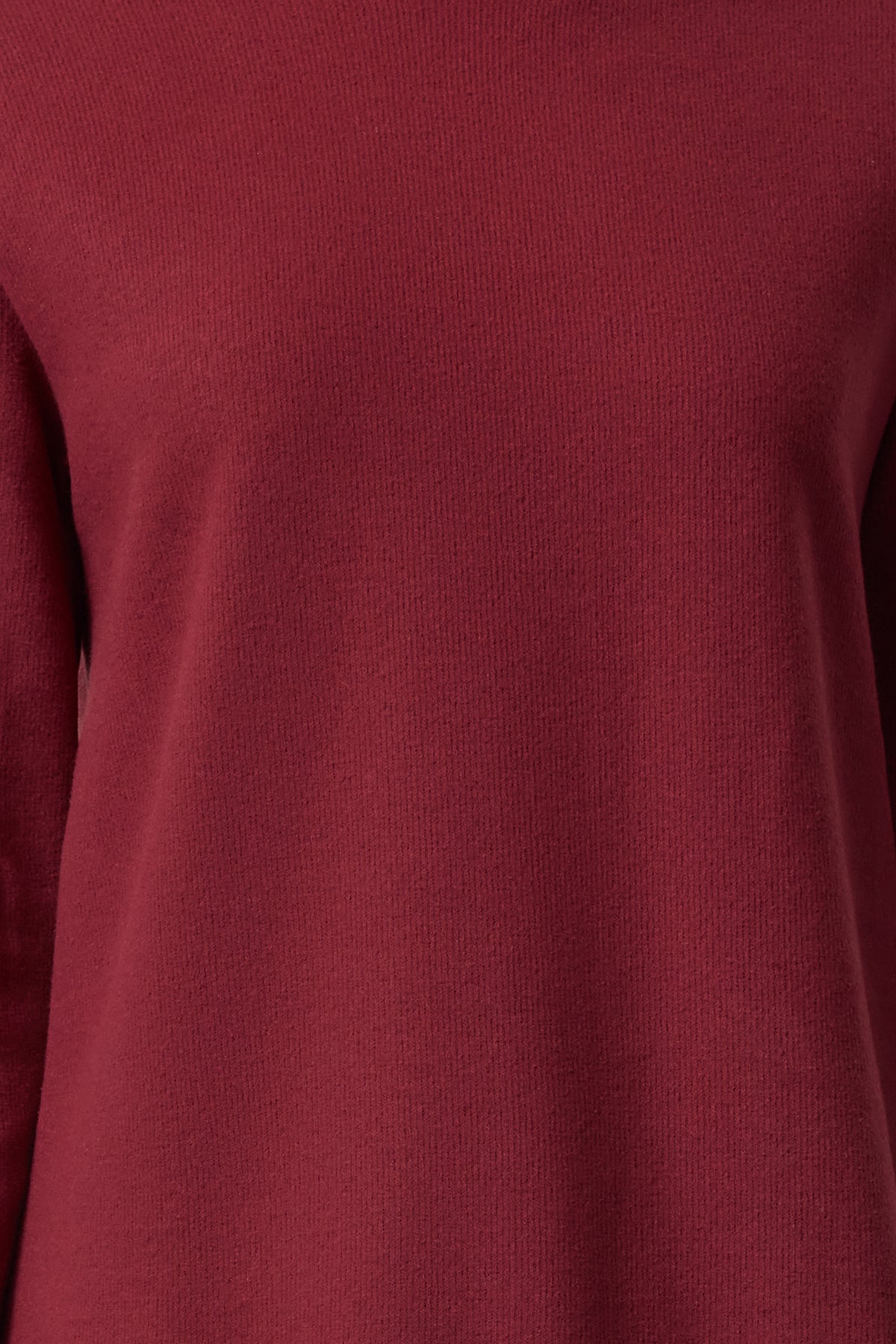 Bordo Çiçek Baskılı Mini Selanik Dik Yaka Örme Elbise TWOAW25EL00282