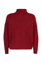 Kırmızı Yumuşak Dokulu Fermuarlı Triko Kazak TWOAW20XS0009